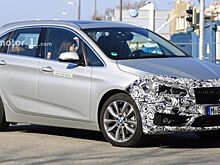 Появились шпионские фотографии обновленного компактвэн BMW 2 Series Active Tourer