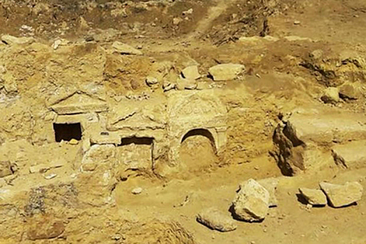 В пустыне нашли руины загадочного храма