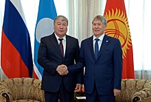 Александр Жирков встретился с президентом Кыргызстана Алмазбеком Атамбаевым