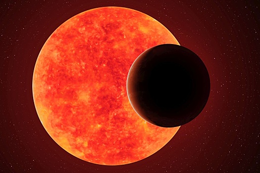 Описан раскаленный супернептун в 800 световых годах от нас