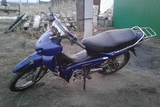 16-летний мальчик разбился на мопеде в Далматовском районе