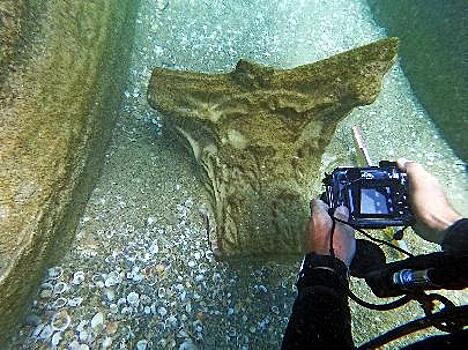 У побережья Израиля найден редкий груз мраморных изделий римского периода