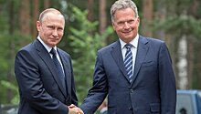 Президент Финляндии поблагодарил Путина за визит