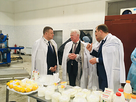 Губернатор Александр Никитин посетил производственные объекты переработки ООО «Золотая нива»