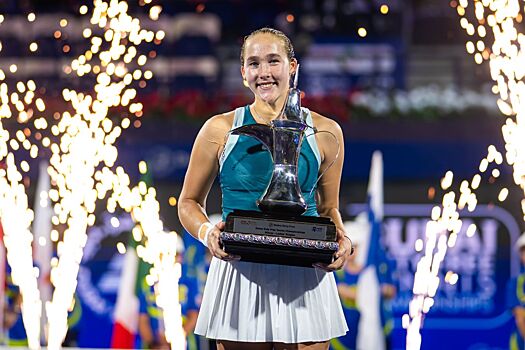 Мирра Андреева: как выиграла турнир WTA-1000 в Дубае в 2025 году, с каким счётом победила Клару Таусон, реакция