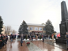 Памятный знак «Рубеж Сталинградской доблести» открыт в станице Клетской