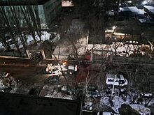 Чистящий дороги от снега грейдер удивил жителей Саратова