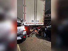 В Московской области произошло массовое ДТП с 20 машинами