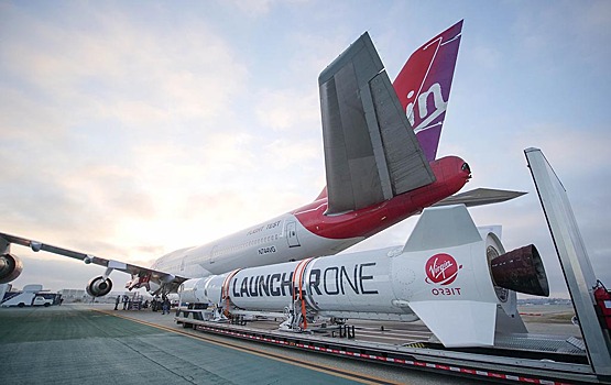 Самолет компании Virgin Orbit готовится к первому в истории запуску спутника из Великобритании
