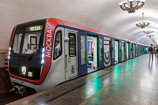 В московском метро тестируют работу беспилотного поезда