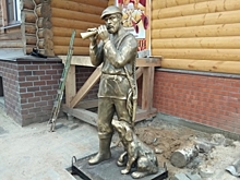 В Нерехте появился памятник пастуху-рожечнику