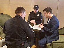 В штаб Зеленского нагрянула полиция