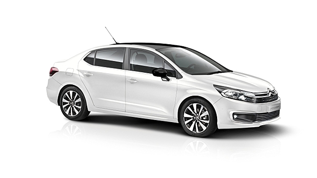 Седану Citroen C4 добавили черного цвета
