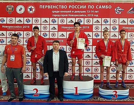 Наши самбисты на всероссийских соревнованиях завоевали 6 наград