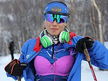 Как российская биатлонистка Кристина Резцова в 16 лет пробежала гонку на спор в нижнем белье и победила – фото