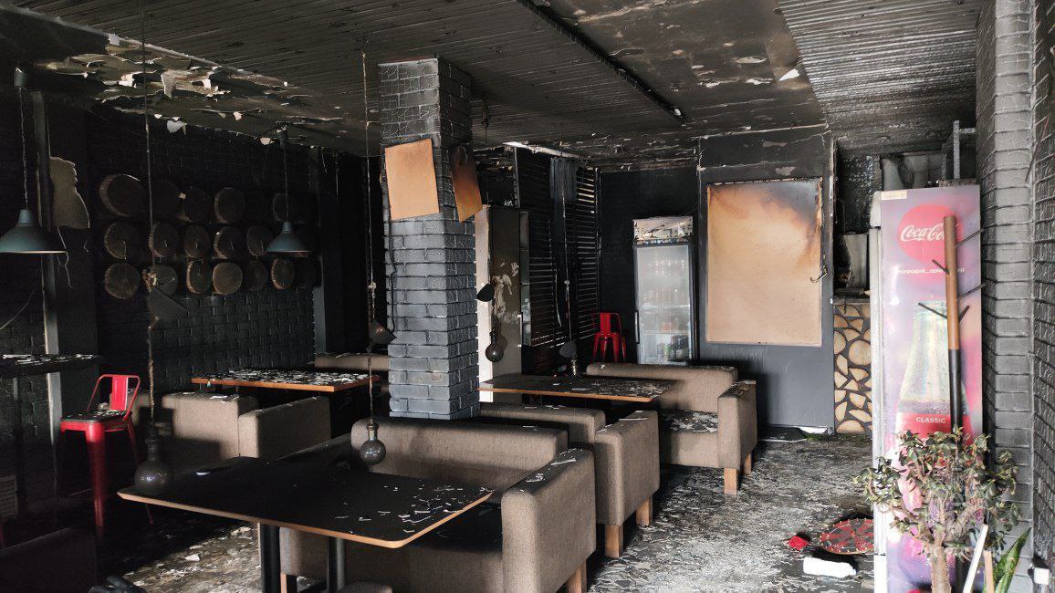В одном из воткинских кафе произошёл пожар
