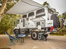 Unimog U430 кемпер для кругосветных путешествий
