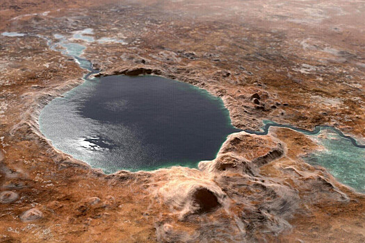 На Марсе обнаружены места, где могли скрываться инопланетяне