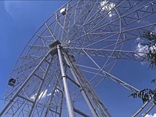 В Олимпийском парке Владикавказа установили колесо обозрения