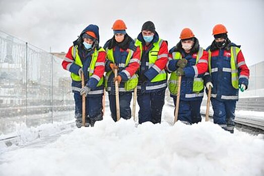 Молодежная палата Головинского оказала содействие в очистке района от снега