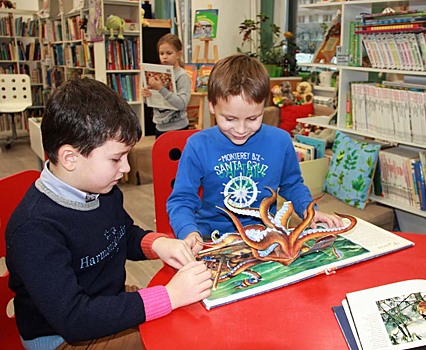 Ученики школы "Ника" побывали в российской государственной детской библиотеке