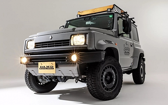 Suzuki Jimny теперь можно стилизовать под Renault 5