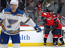 «Это было странно». Дюхайм — о «краже» Биннингтоном рекордной шайбы Овечкина