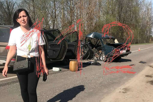 Скрылась на СВО: в Подмосковье женщина устроила жесткое ДТП с детьми