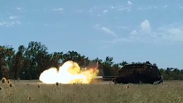 Танкисты стерли с лица земли скрытые в лесополосах укрепления ВСУ