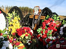 Как выглядит могила экс-главы депобра Радченко, показали нижегородцам