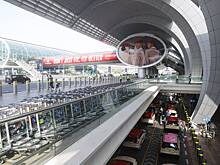 Эвакуацию из международного аэропорта Дубая сняли на видео