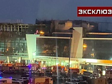 Пожар полностью уничтожил верхние этажи «Крокус Сити Холла»