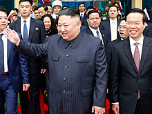 Дональд Трамп и Ким Чен Ын прибыли к месту проведения встречи