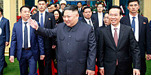 Дональд Трамп и Ким Чен Ын прибыли к месту проведения встречи