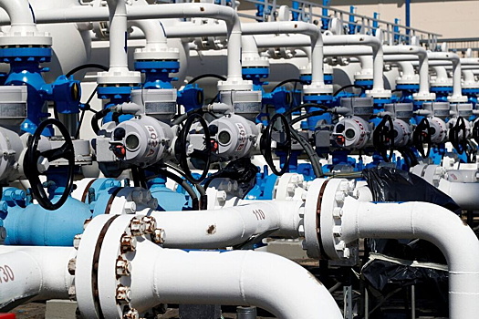 "Газпром" с начала года снизил добычу газа на 13,2%
