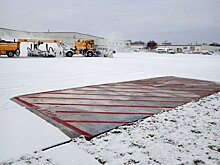 Электропроводящий бетон предохранит взлетную полосу от обледенения
