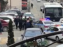 В Анапе скрутили пьяного водителя, удиравшего от работников ГИБДД (видео)
