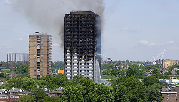 Пожар в Лондоне, 14 июня, Северный Кенсингтон