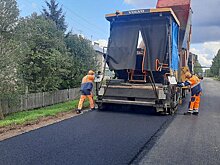 В селе Куменского района по «Дорожному миллиарду» отремонтировали улицу