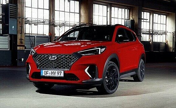 Официально представлен псевдоспортивный кроссовер Hyundai Tucson N Line