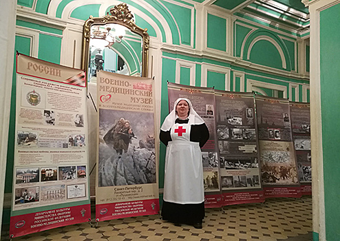 Военно-медицинский музей представил материалы о медицинской службе Красной армии