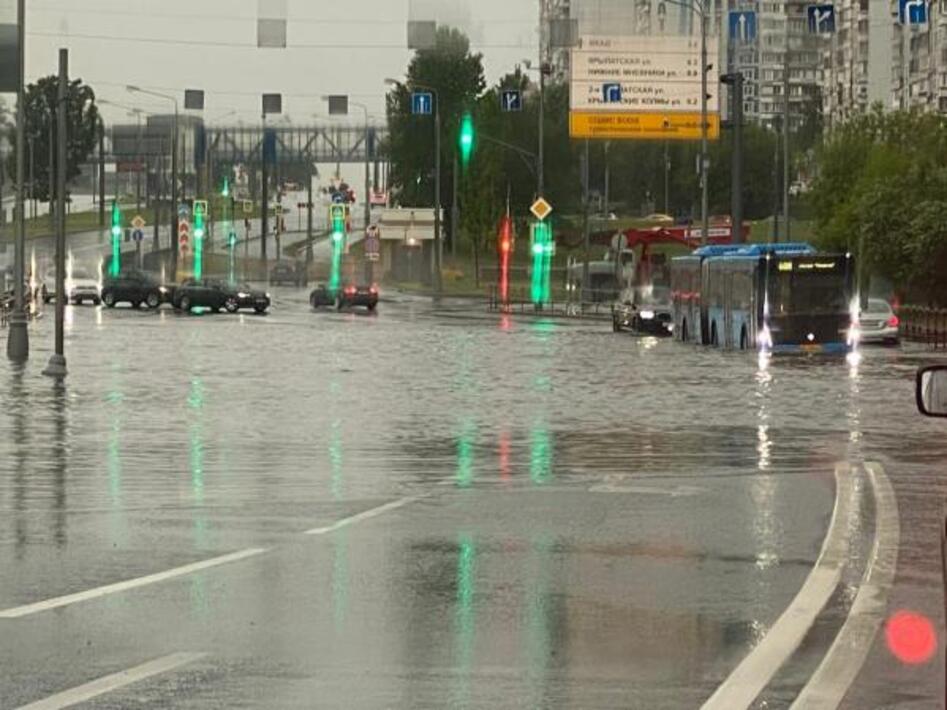 Москва после дождя сегодня