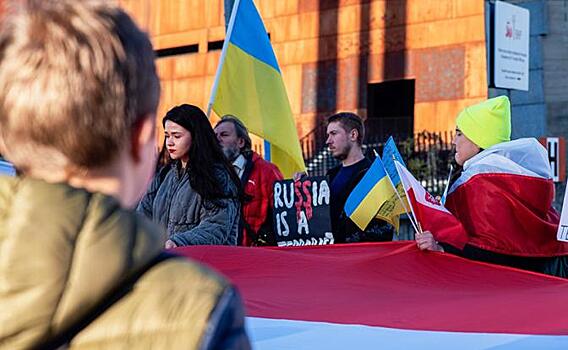 Ансамбль «бандеристов» третирует Краков