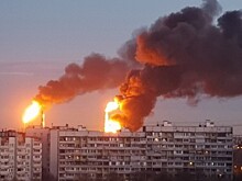 Названа возможная причина пожара на НПЗ в Москве