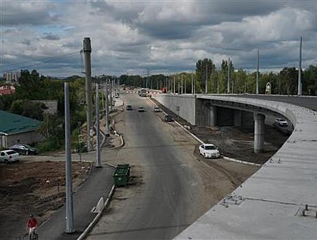 Дмитрий Азаров проверил ход строительства транспортной развязки в Куйбышевском районе Самары