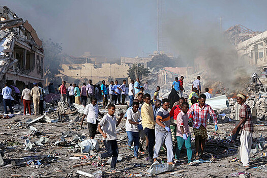 Число жертв теракта в Сомали увеличилось до 358