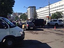 Из-за ДТП в центре Перми образовались пробки