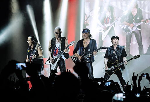 Рок-группа Scorpions выступит с концертом в Москве 1 ноября