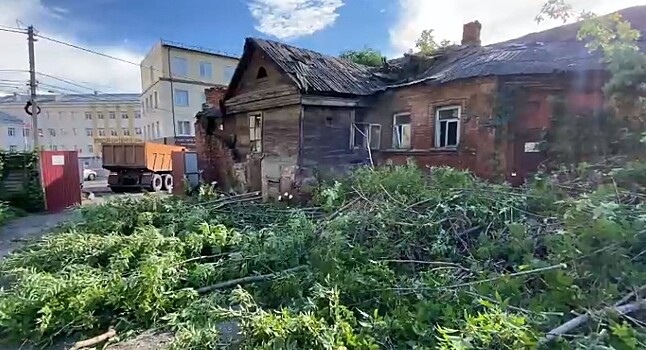 В Курске начали реставрировать «дом Малевича»