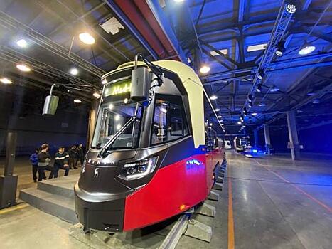 В Нижегородской области представили первый трамвай производства России и Белоруссии